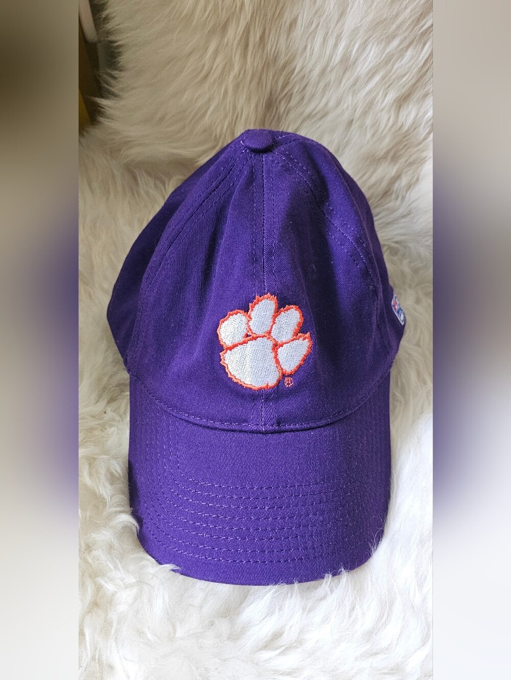 Clemson Tigers Purple Baseball Hat - One Size Fits Most